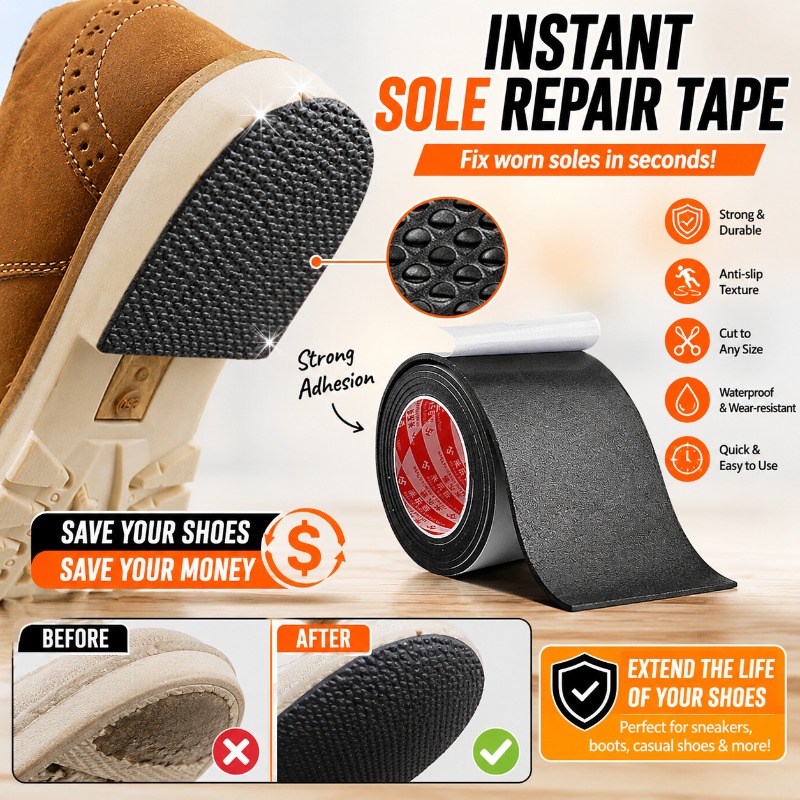 Sneaker Shoe Care Kit - 1 pièce Autocollant silencieux antidérapant pour